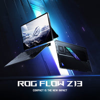 ASUS ROG Flow Z13 AMD Ryzen AI MAX+ 395 Processor, 32GB RAM, 1TB SSD, 13.4" WQXGA 2.5K Touch Display, 180Hz, Windows 11 Home, English & Arabic Keyboard, Off Black, 2 Year Warranty | GZ302EA-RU016W